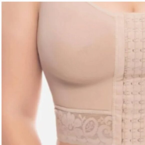 Post Op Bra medium lift w 3D technology material Posture Corrector |Black|34B/C - Picture 4 of 6